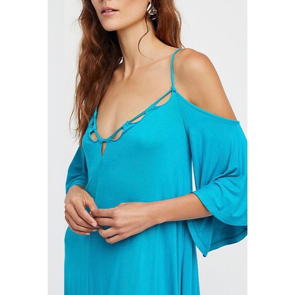 New Free People Beach Caroline Mini Dress Size:XS - Picture 2 of 5